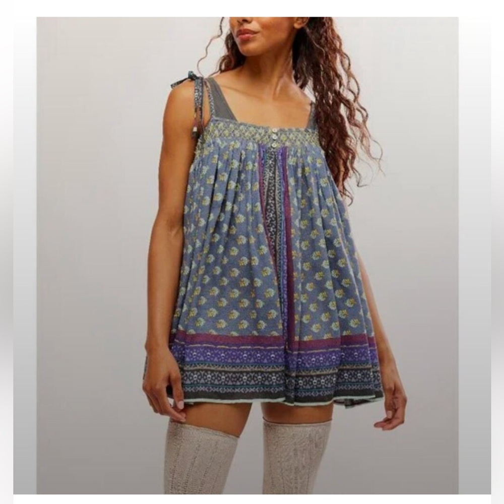Free People Intimately Rule The World Romper. NWT. Medium